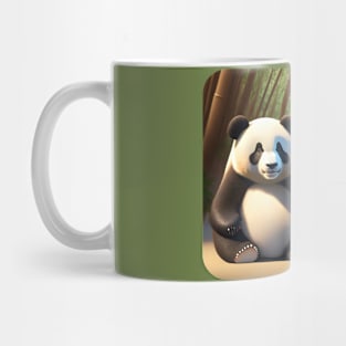 Cute panda bear friends Mug